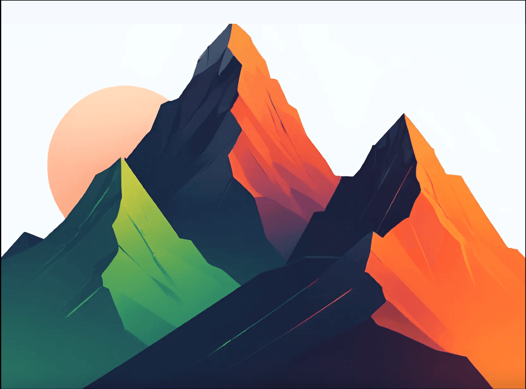 Three peaks
